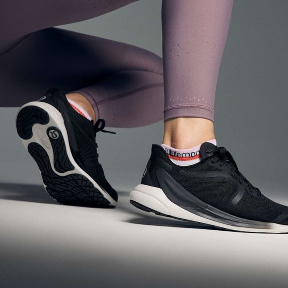 Lululemon Athletica Black Sneakers with Breathable Mesh - Picture 1 of 16